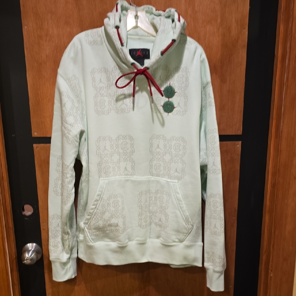 Jordan Light Green Cowl Neck Sweater